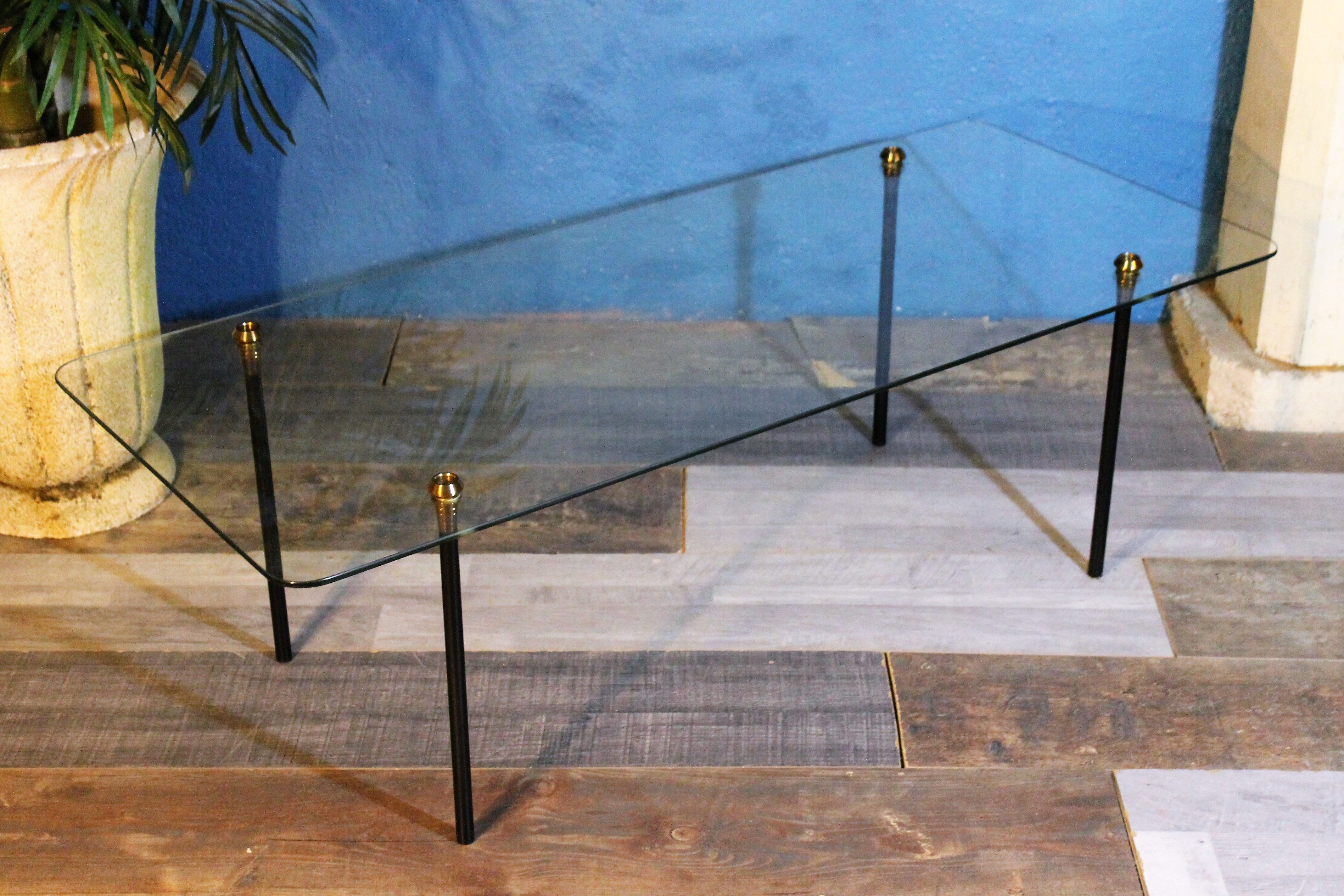 Metal coffee table - 1950s
