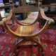 Fauteuil Siege Curule - Dagobert en Bois
