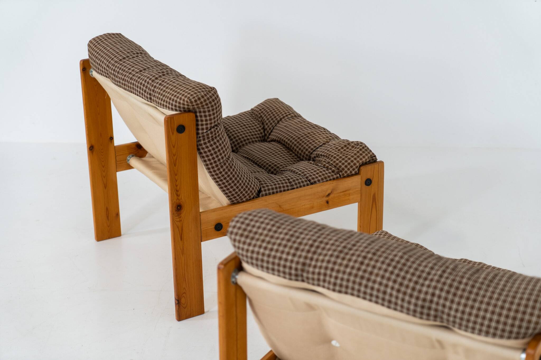 Paire de fauteuils "Neapel" en pin