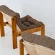 Paire de fauteuils "Neapel" en pin