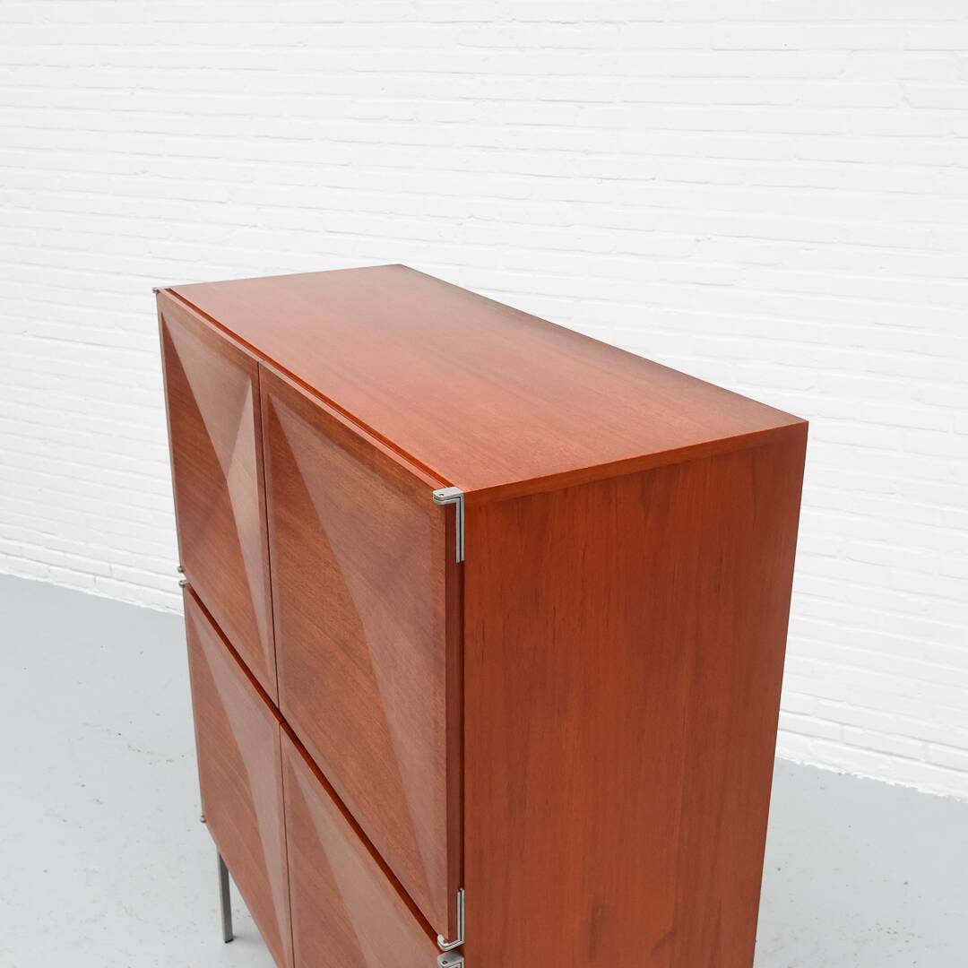 Behr 1307 Diamond Highboard by Antoine Philippon & Jacqueline Lecoq 1960s
