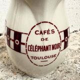 Coffee pitcher from the black elephant Toulouse