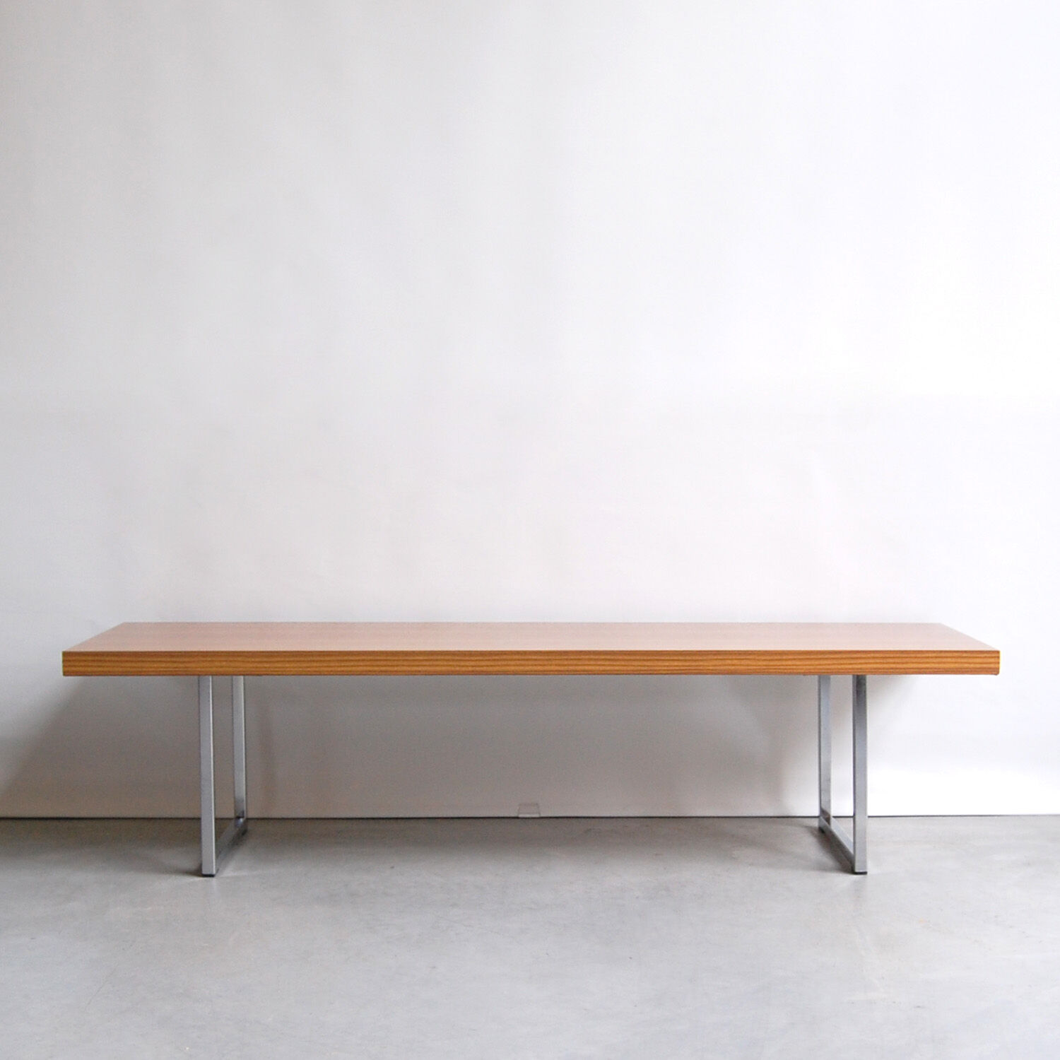 Coffee table - bench by Pierre Guariche for Meurop 1960s