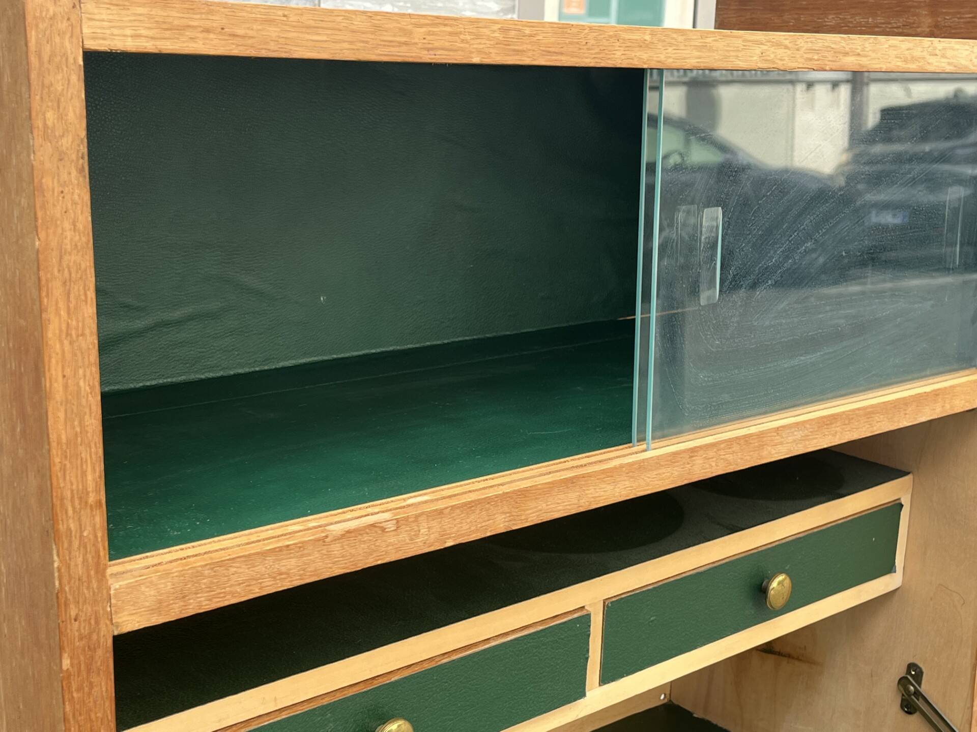 Folding secretary from the 1950s