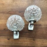 Pair of vintage wall lamps