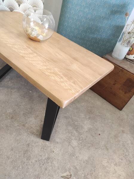 Old converted monastery table