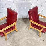 Pair of vintage Stella armchairs