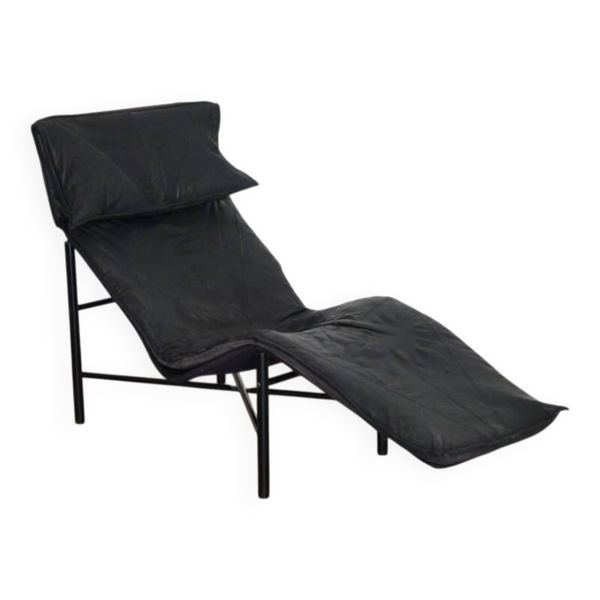 Chaise longue en cuir de Tord Bjorklund