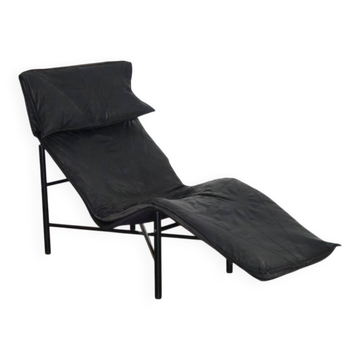 Chaise longue en cuir de Tord Bjorklund