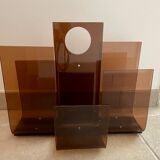 Plexiglass magazine door