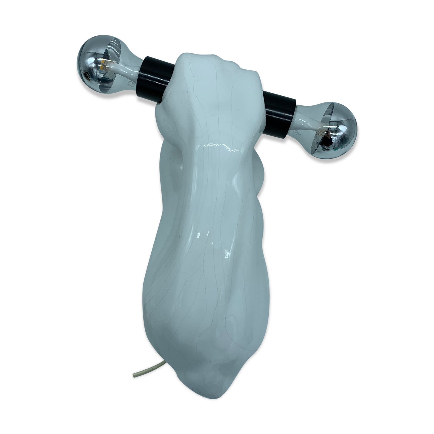 Wall light Ceramic Bras design 1980