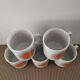 Set of 5 vintage Bareuther Bavaria cups/mugs