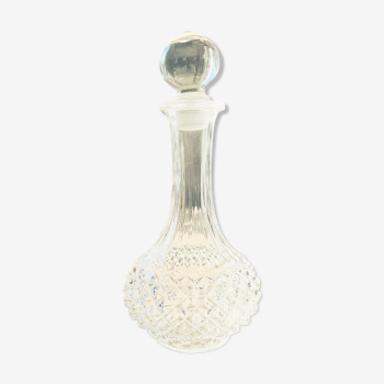 Vintage glass decanter