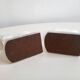 Pair of onyx horse bookends 1970