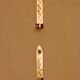 A pair of Swedish brass wall sconces from the mid-century.
