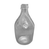 Bottle bubbling glass artisan Biot vintage 1970