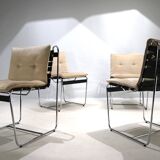 Chaises de salle à manger Tecta D 96, lot de 4, par Hans Könecke, 1960