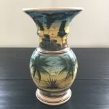 Coconut decorative vase