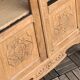 Parisian glass cabinet art deco raw wood 1930