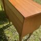 Pair of Scandinavian teak bedside tables from the 60s-70s.