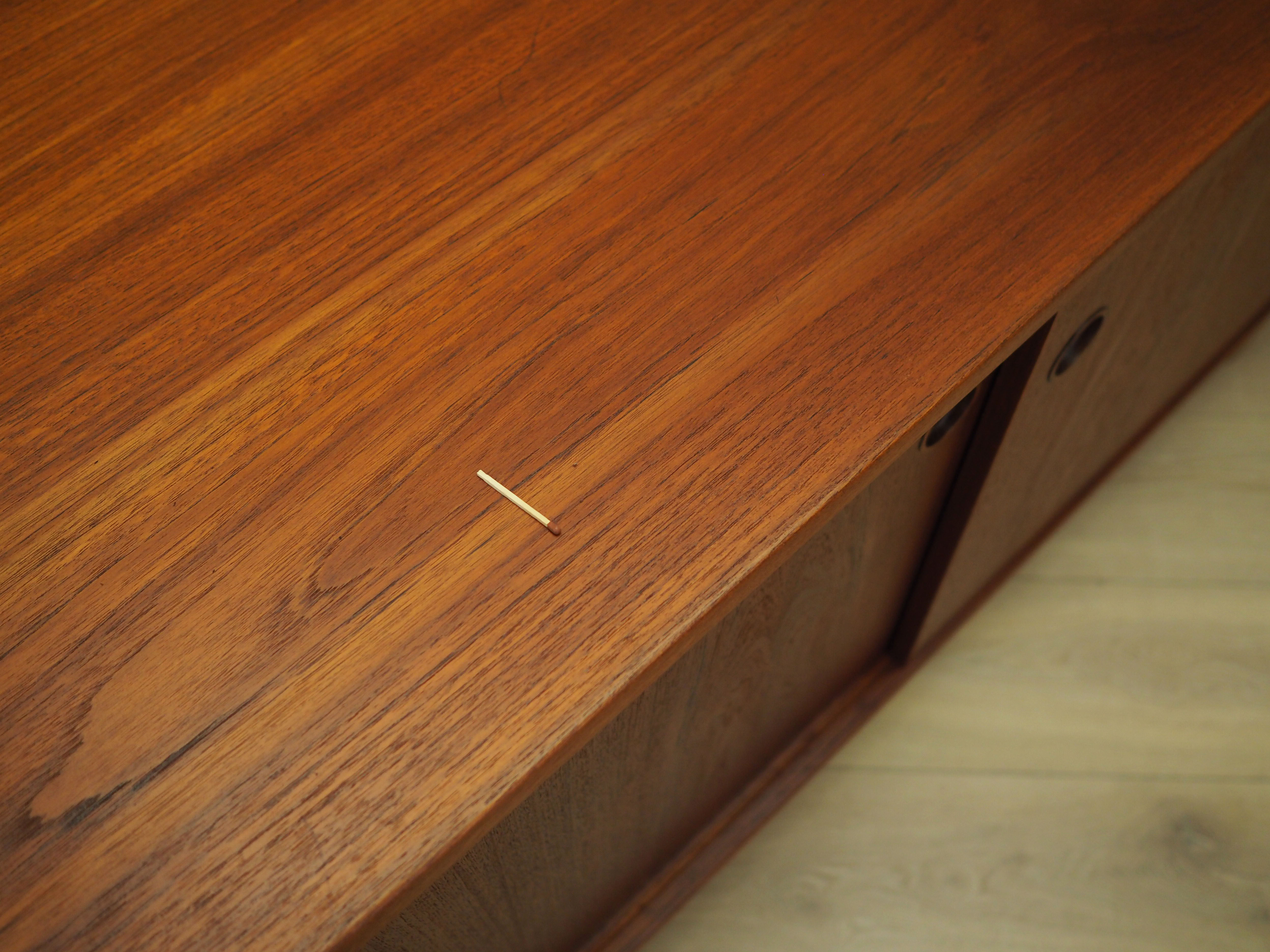 Teak cabinet, Danish design, 1970s, production: Denmark