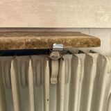 5 tablettes de radiateur en marbre