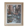 Oil on canvas Neapolitan market scene of the 50s