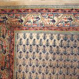 Tapis Vintage Seraband Indien en Laine (74cm x 301cm), Années 1970