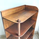 Vintage wooden corner shelf