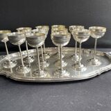 Service à liqueur – Métal argenté