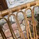 Vintage rattan armchair