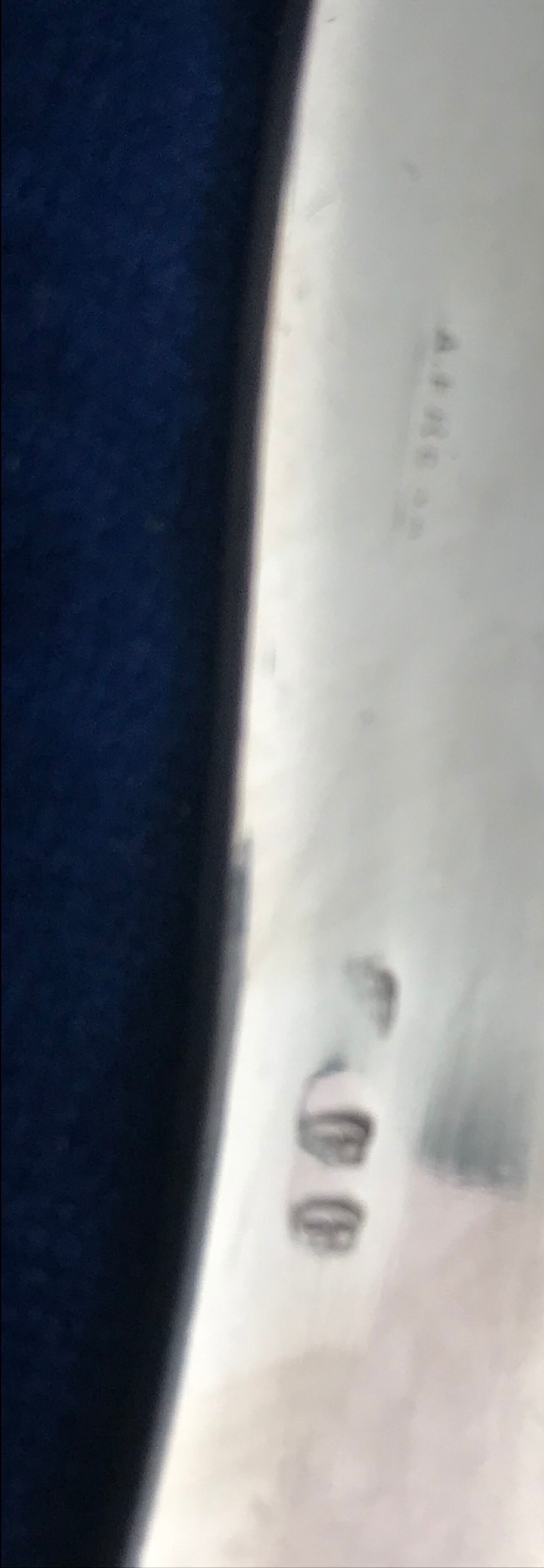 Silver metal tray A.Frenais 19th