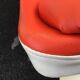 Orange tulip foot armchair