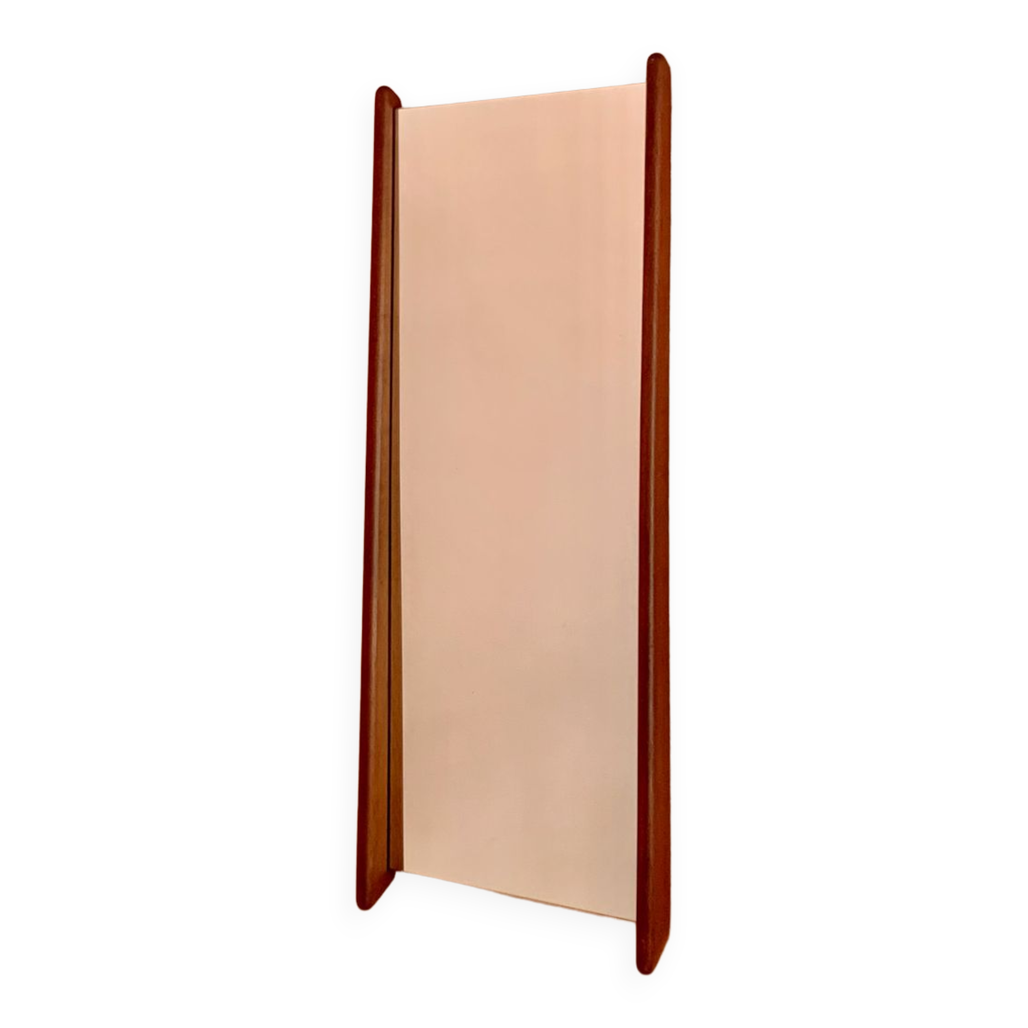 Danish teak mirror by Kai Kristiansen for Kjersgaard 1960s