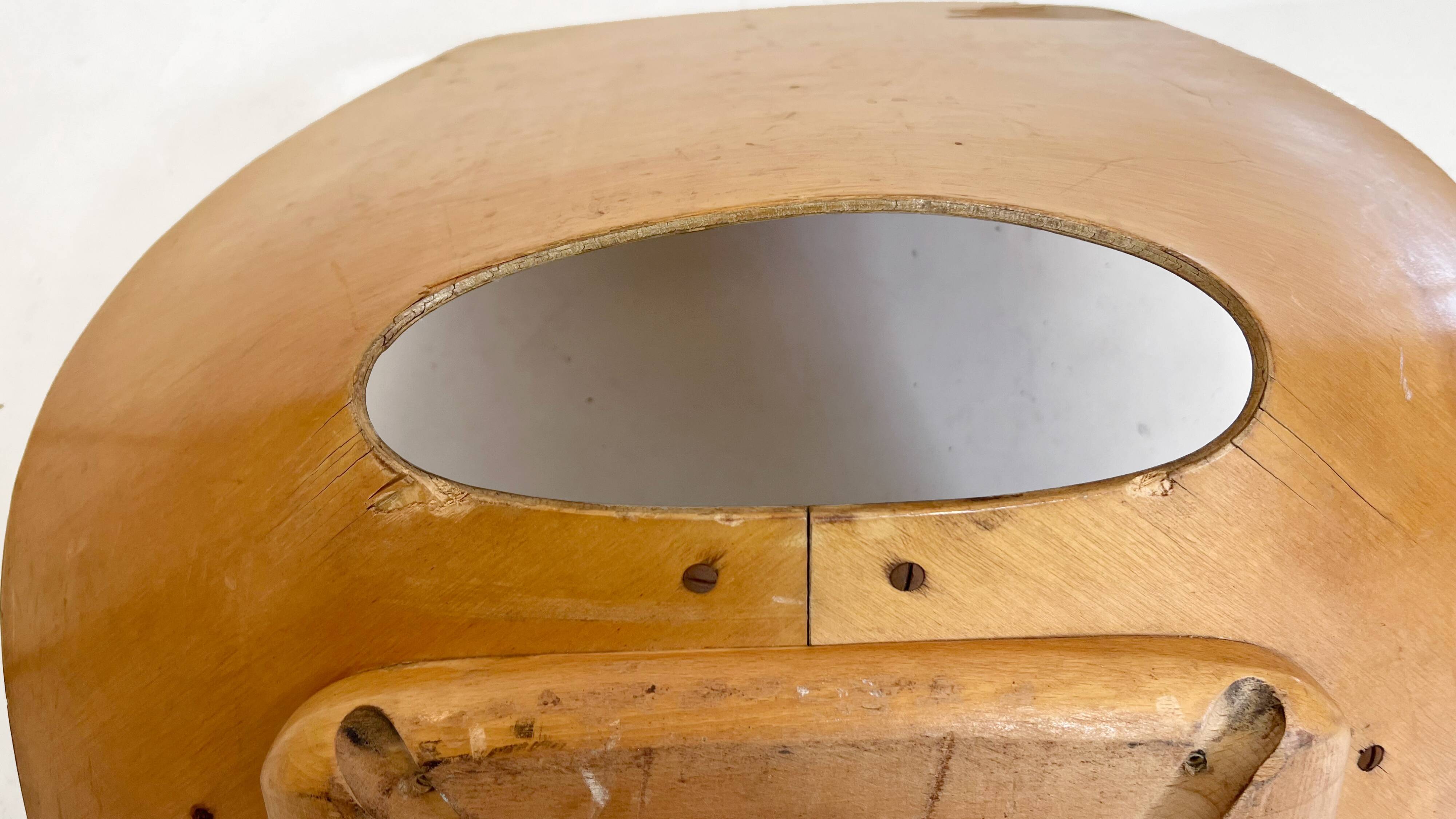 Pierre Guariche, Tonneau chair no. 6, 1950s.