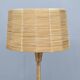 Jan Kalous ULUV Rattan Floor Lamp, Czechoslovakia 1960s
