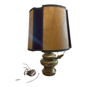 Antique brass lamp
