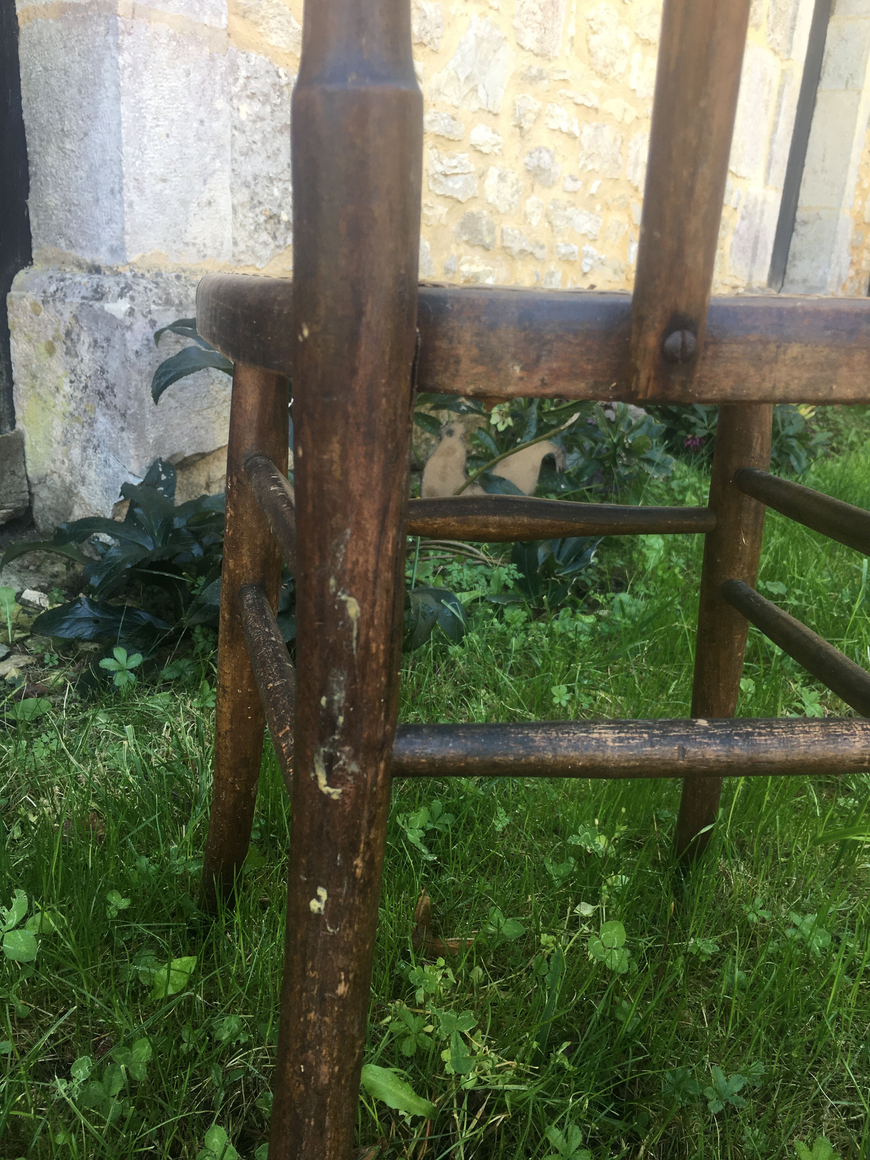 Bistro chair cannée