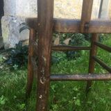 Bistro chair cannée