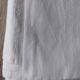 Old half-breed sheet monogrammed GC art deco style 205x326 cm
