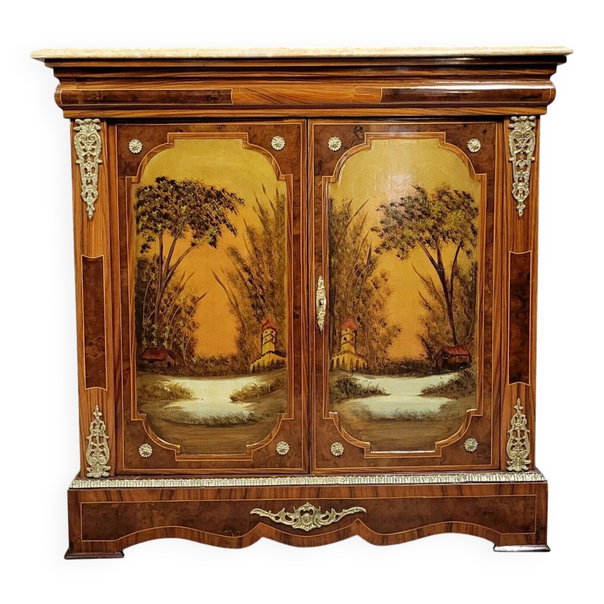Boulle Napoleon III style state buffet, mid-20th century