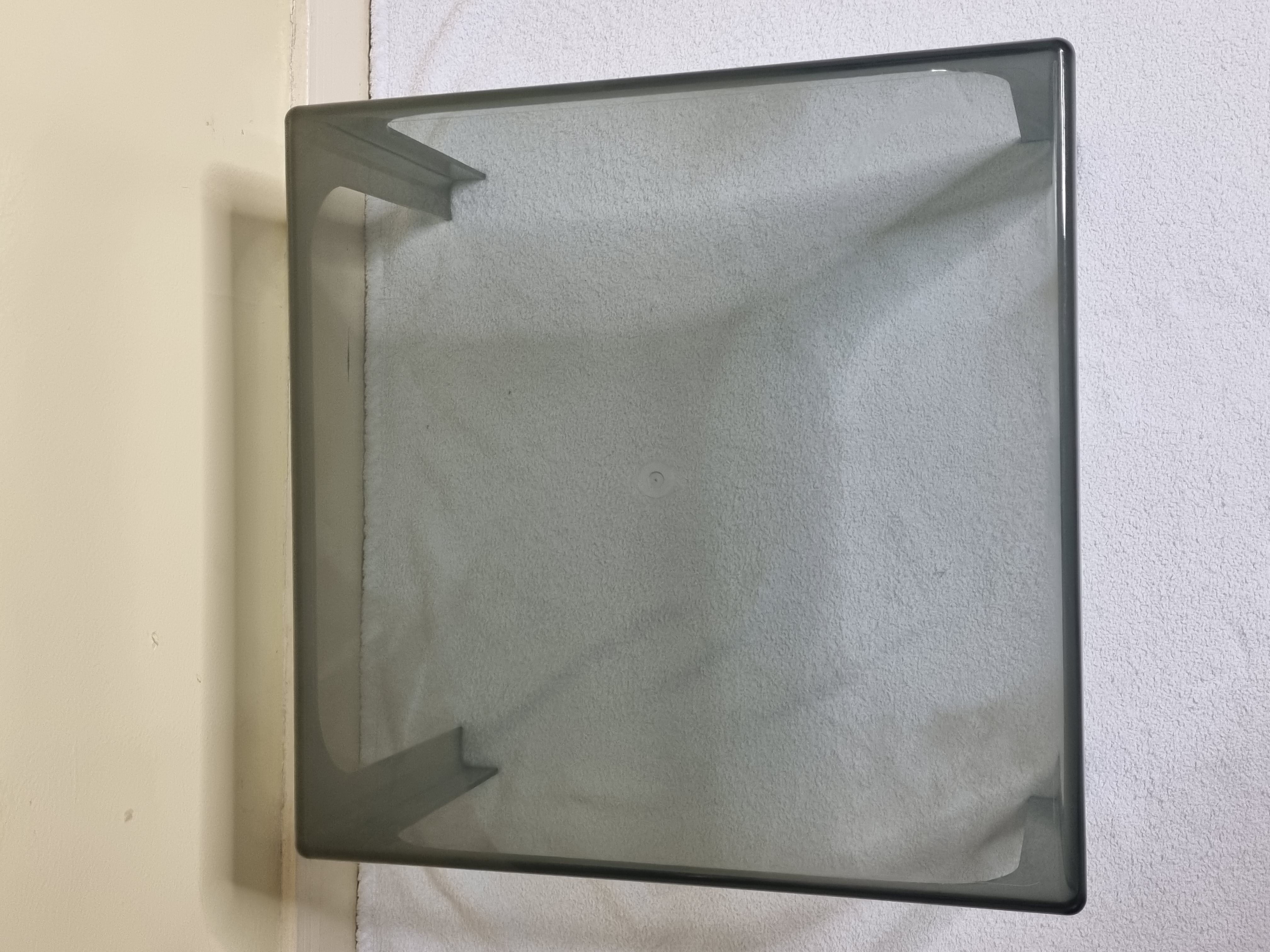 Vintage plexiglass coffee table