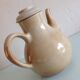 Cafetière en grès beige par Grès de France, vintage années 70