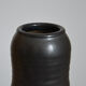 Matte black vase Japandi style - minimalist