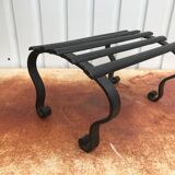 Wrought iron footrest