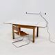 Architect Fluorescent Tube Desk Lamp 1970s