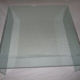 Coffee table glass red line roset or cortesi