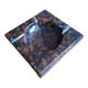Square ashtray in polished marble