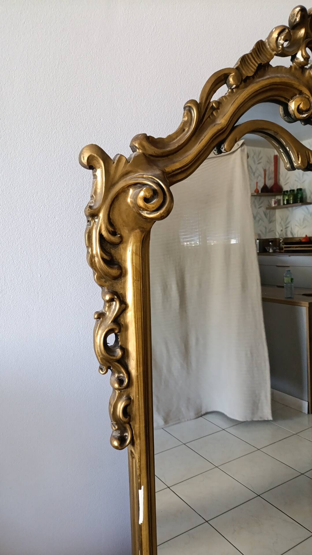 Miroir baroque style louis xv