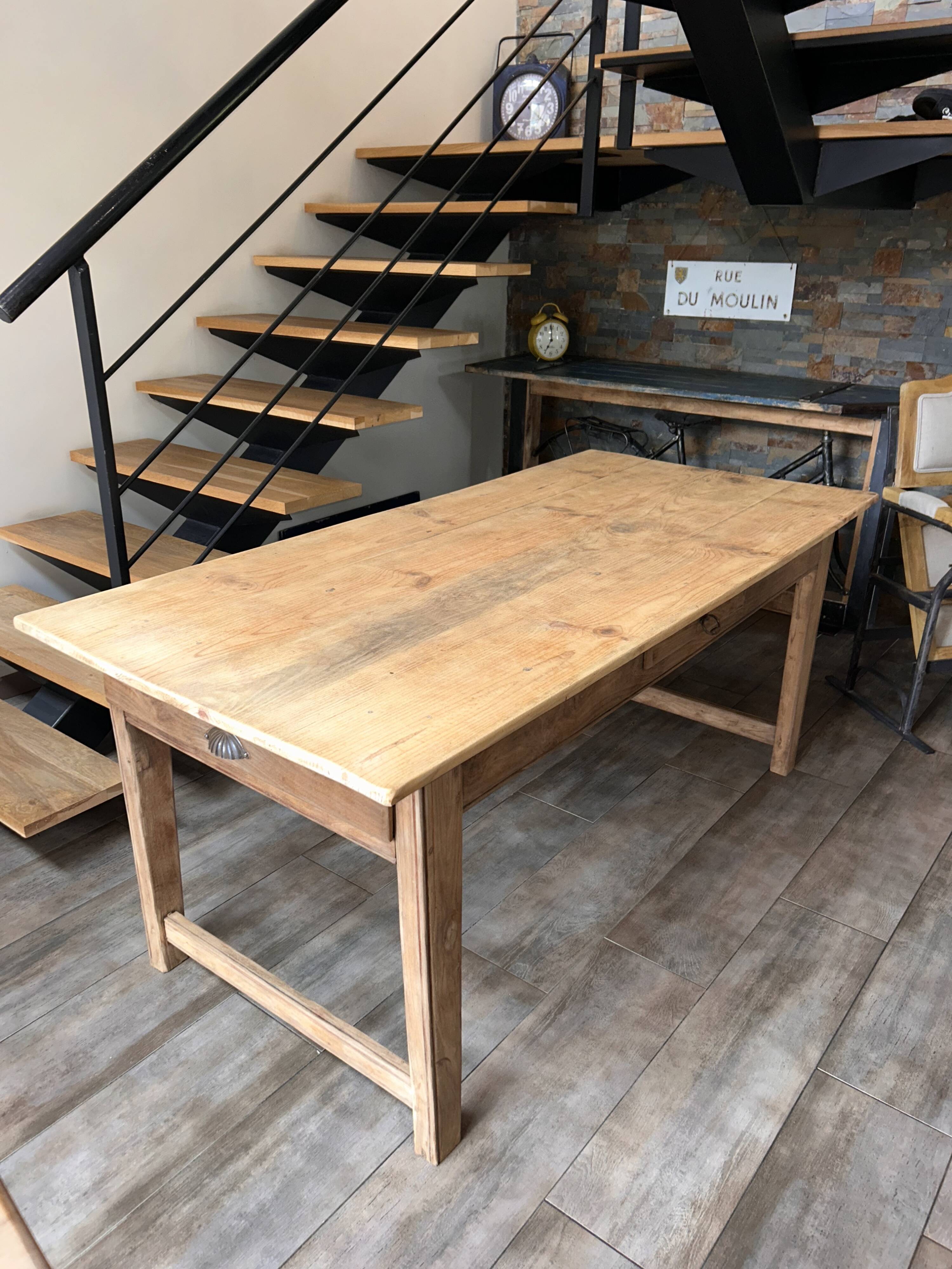 Renovated farmhouse table